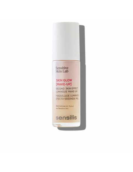 Base de maquillage liquide Sensilis SKIN GLOW Nº 03-Sand 30 ml