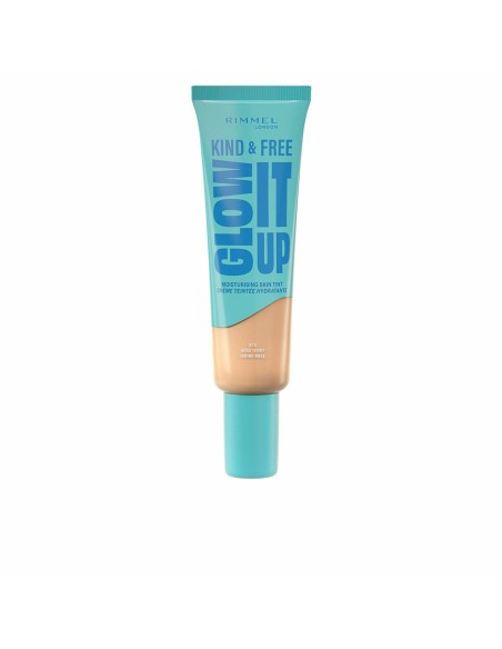 Base de maquillage liquide Rimmel London KIND & FREE Nº 010-Rose Ivory 30 ml