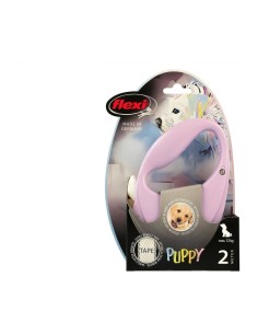Laisse pour Chien Flexi Puppy 2 m Rose 2