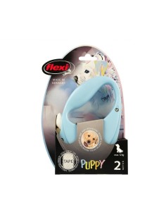 Laisse pour Chien Flexi Puppy 2 m Bleu 2