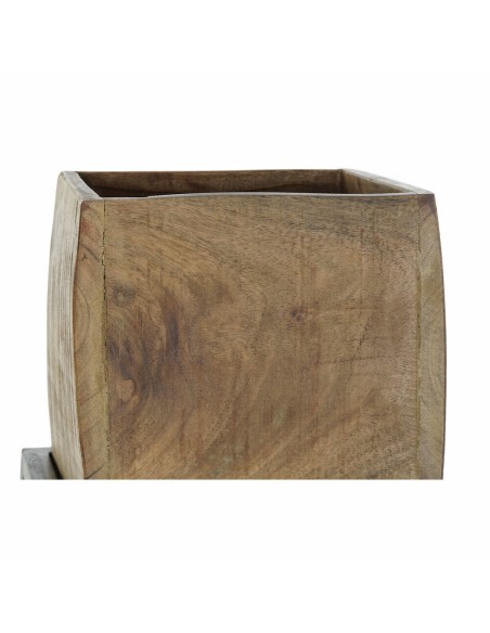 Cache-pot DKD Home Decor Marron Noir Multicouleur Bois Métal Moderne 40 x 40 x 120 cm 40 x 40 x 138 cm