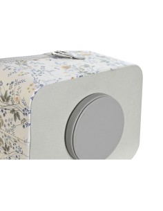Organiseur DKD Home Decor Blanc Gris Lila Rose clair 2 Unités 2