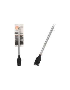 Brosse de cuisine MasterChef Silicone Acier inoxydable 31 cm (24 Unités) 2