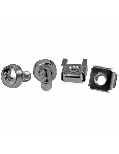 Support Startech CABSCREWM6 Argenté Acier inoxydable (50 Unités)