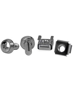 Support Startech CABSCREWM6 Argenté Acier inoxydable (50 Unités) 2