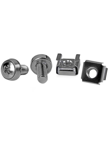 Support Startech CABSCREWM6 Argenté Acier inoxydable (50 Unités)