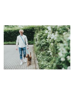 Laisse pour Chien Hunter HILO Turquoise 200 cm 2