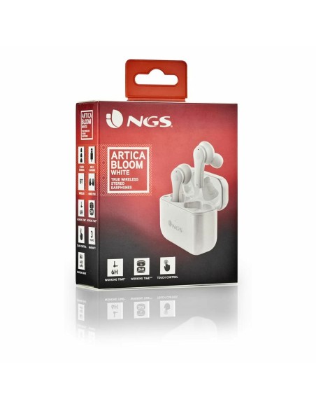 Oreillette Bluetooth NGS ARTICABLOOMWHITE Blanc Noir