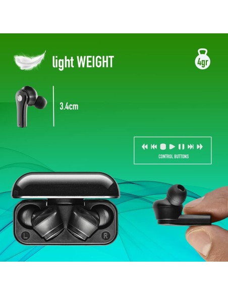 Oreillette Bluetooth NGS ARTICABLOOMBLACK Noir