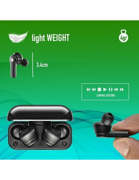 Oreillette Bluetooth NGS ARTICABLOOMBLACK Noir
