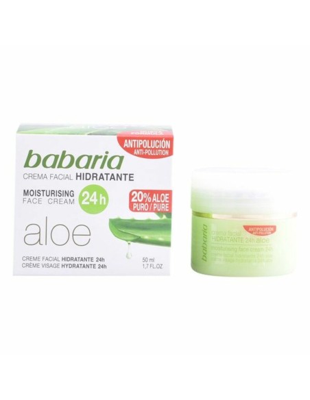 Crème visage nourrissante Aloe Vera Babaria Aloe Vera (50 ml) 50 ml