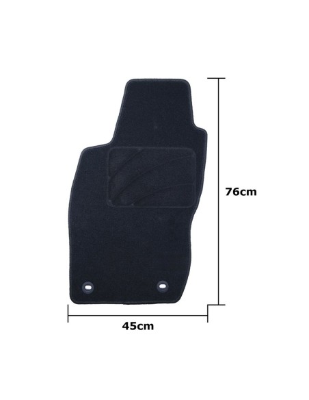 Set de tapis de voitures OCC Motorsport OCCFT0048 FIAT MAREA 5 Pièces