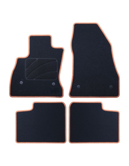 Set de tapis de voitures OCC Motorsport OCCFT0004YE FIAT 500L 5 Pièces