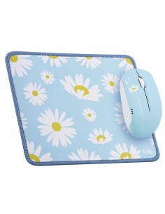 Souris et Tapis de Souris Gaming T'NB DAISY Bleu