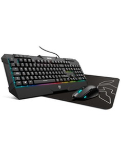 Clavier et Souris Gaming Krom Kunai Espagnol Qwerty