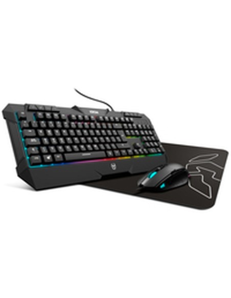 Clavier et Souris Gaming Krom Kunai Espagnol Qwerty