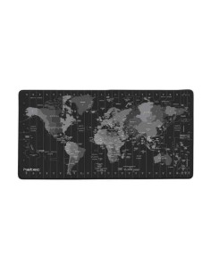Tapis Gaming Natec Time Zone Map Maxi Noir