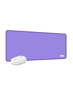 Tapis de Souris Subblim XL + WIRELESS MOUSE Pourpre