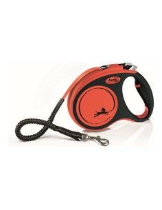 Laisse pour Chien Flexi XTREME 5 m Orange Taille M