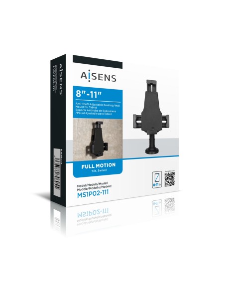 Support de tablette Aisens MS1P02-111 Noir Anti-vol