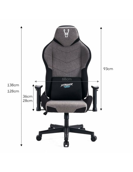 Chaise de jeu Woxter GM26-110 Gris