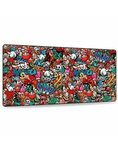 Tapis de Souris Subblim SUB-MP-01PUW02 Multicouleur XL