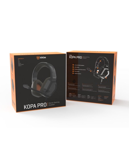 Casques avec Micro Gaming Krom NXKROMKOPAPRO