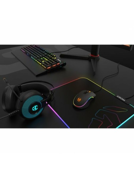 Tapis Gaming avec Eclairage LED Krom NXKROMKNTRGB