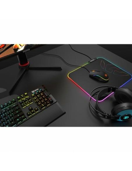 Tapis Gaming avec Eclairage LED Krom NXKROMKNTRGB