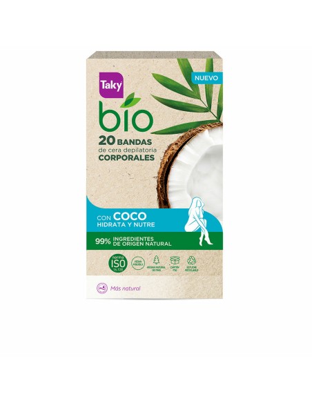Bandes Épilatoire Corporelles Taky BIO COCO