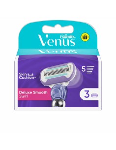 Rechanges pour Lame de Rasoir Gillette VENUS (3 Unités)