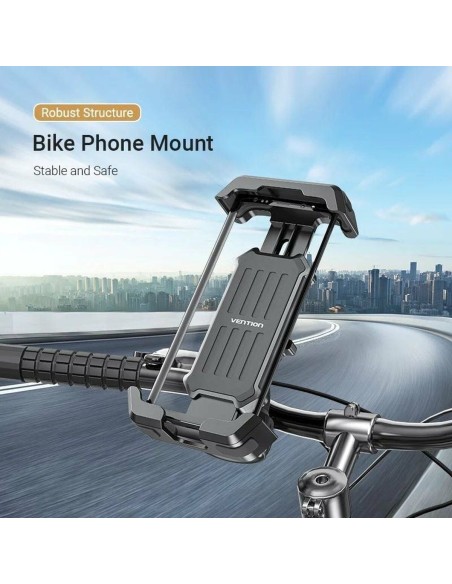 Support Smartphone pour Vélo Vention KSFB0 Noir
