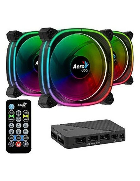 Ventilateur CPU Aerocool Astro 12 Pro Ø 12 cm 1000 rpm ARGB LED