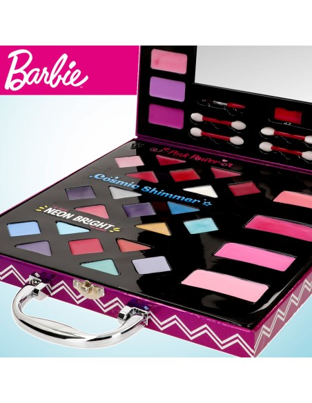 Kit de maquillage pour enfant Barbie Multicouleur 35 Pièces