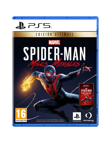 Jeu vidéo PlayStation 5 Sony MARVEL SPIDERMAN MILES MORALES ULT ED