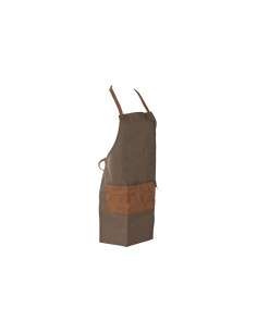 Tablier Home ESPRIT Marron Vert polialgodon 57 x 100 cm