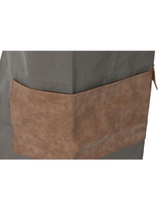 Tablier Home ESPRIT Marron Vert polialgodon 57 x 100 cm 2