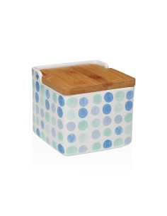 Salière avec couvercle Versa Céramique 12,2 x 11,5 x 12,2 cm