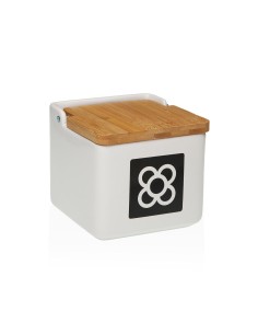 Salière avec couvercle Versa Céramique 12,2 x 11,5 x 12,2 cm