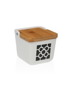 Salière avec couvercle Versa Céramique 8,8 x 8,5 x 8,8 cm