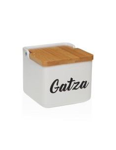 Salière avec couvercle Versa GATZA Céramique 8,8 x 8,5 x 8,8 cm