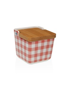 Salière avec couvercle Versa VICHY  Céramique 8,8 x 8,5 x 8,8 cm