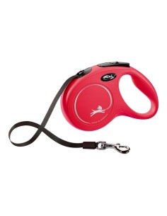 Laisse pour Chien Flexi NEW CLASSIC 3m Rouge Taille XS