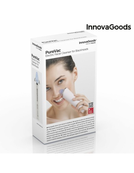 Appareil Électrique pour Nettoyer le Visage des Points Noirs InnovaGoods PureVac (Reconditionné A)