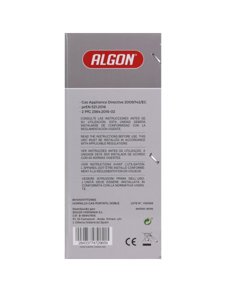 réchaud à gaz Algon (Reconditionné C)