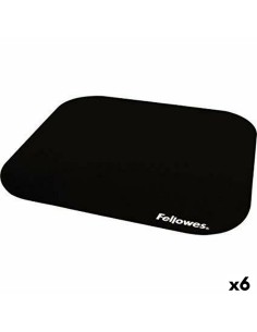 Tapis Antidérapant Fellowes    Noir Polyester Caoutchouc (6 Unités)