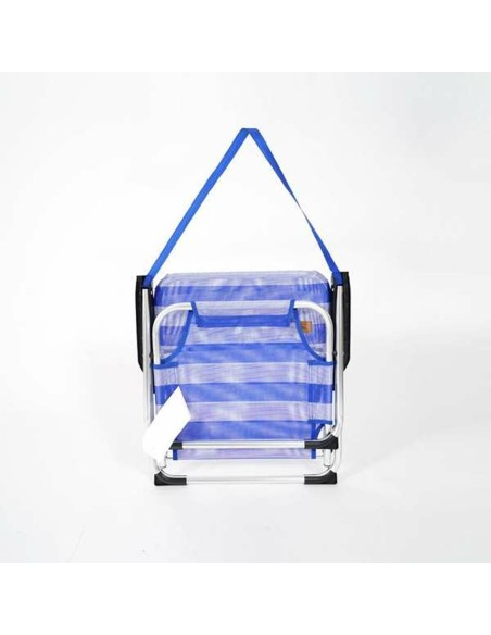 Chaise Pliante Ociotrends Bleu 40 x 55 x 70 cm