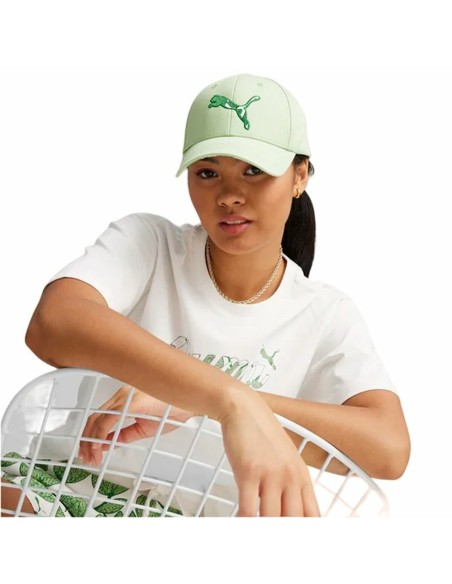Casquette de Sport Puma Essentials+ Blossom Vert Taille unique