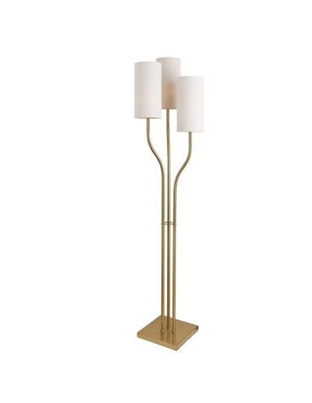 Lampadaire Home ESPRIT Beige Doré