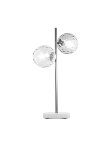 Lampe de bureau Home ESPRIT Argenté 40 W 220 V